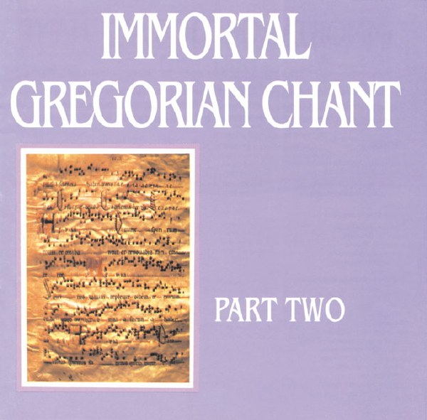 Immorta Gregorian Chant Vol 2 CD