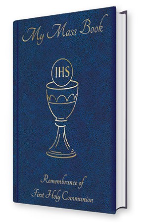 First Holy Communion Blue Prayer Book