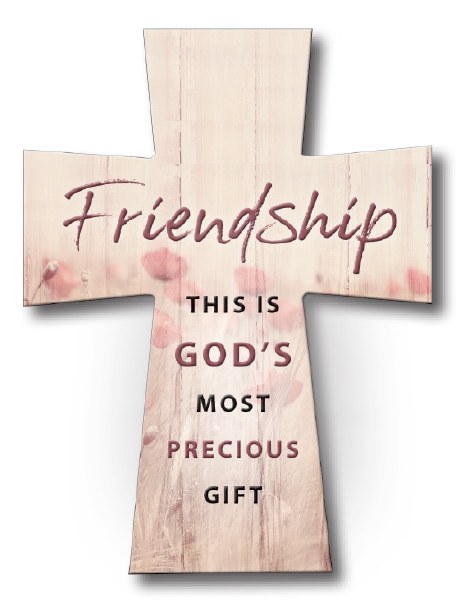 Friendship Standing Cross (10cm)