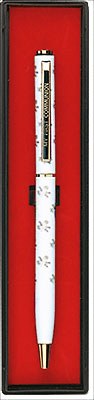 First Holy Communion Pen White with Gold