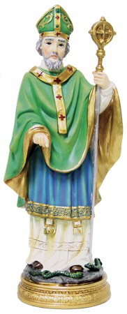 St Patrick Renaissance Statue (12cm)