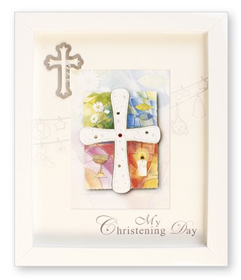 White Box My Christening Day Frame