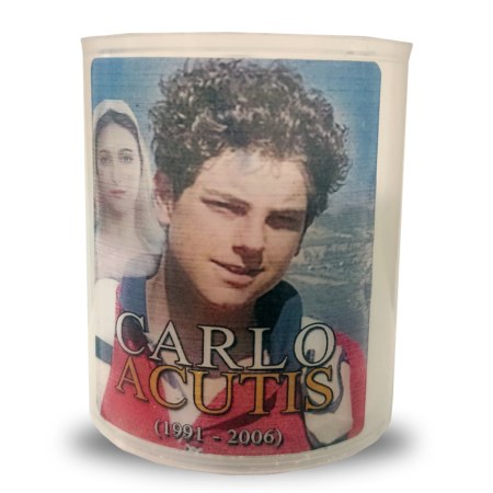 Carlo Acutis Votive Candle
