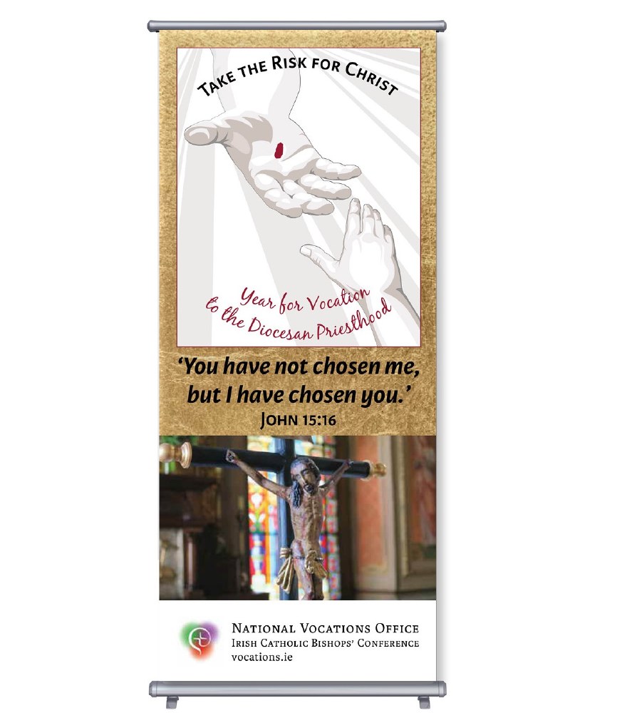 Year of Vocation 2023 2024 Pull Up Banner Veritas