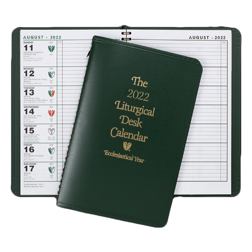 2022 Liturgical Desk Calendar, Flex Binding -