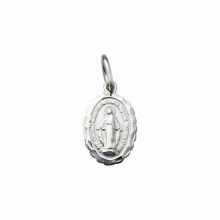 Miraculous Sterling Silver Medal (15mm)