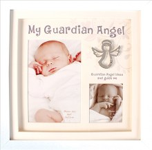 Boxed Gift for Girl Christening Angel Photograph Frame for 6 x 4 Photo