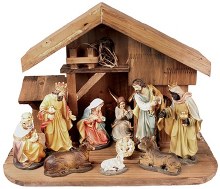 Additional picture of A Star is Born Nativity Scene (35cm)