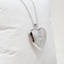 Additional picture of My Angel Heart Locket