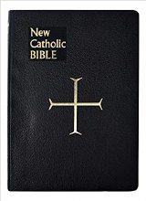 RP - New Catholic Bible Large Imit Leather Black