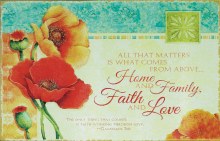 Home and Family Glass Cutting Board