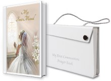 My First Communion Prayer Book Girl with Carrier Bag