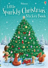 Little Sparkly Christmas Sticker Book