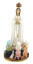 Our Lady of Fatima Fibreglass Statue (60cm) Our Lady of Fatima Fibreglass Statue (60cm)