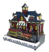 Additional picture of Hometown Christmas Train Station (32cm)