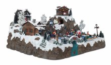 Additional picture of Christmas Village Mountain Cable Car Skiing (37cm)