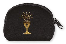 Black First Holy Communion Purse