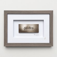 Go Deo - Forever (Grey Frame) Wild Goose Art