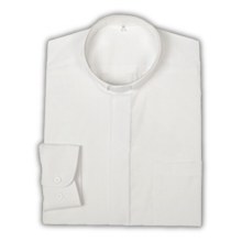 Additional picture of Light Grey Clergy Shirt