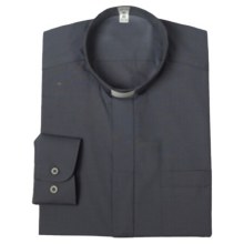 Additional picture of Blue Clergy Shirt