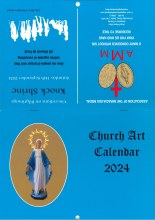 Church Art Calendar 2024