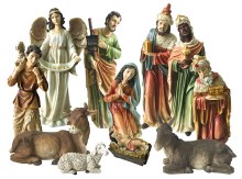 Adeste Fideles Outdoor Nativity Set (60cm)