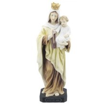 Our Lady of Mount Carmel Veronese Statue (26cm)