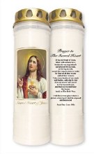 Sacred Heart Pillar Candle