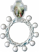 Lourdes Rosary Ring