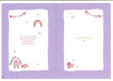 Additional picture of New Baby Girl Card