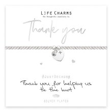 Additional picture of Thank you Tie the Knot - Life Charm Bracelet