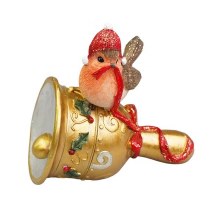 Additional picture of Christmas Robin Decorations (12cm)