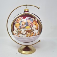 Children's Nativity Scene Christmas Bauble Children's Nativity Scene Christmas Bauble