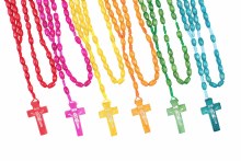 R07 Wooden rosary Beads assorted colours R07 Wooden rosary Beads assorted colours