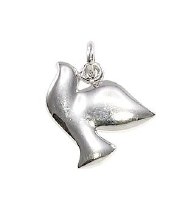 Silver Confirmation Dove