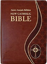 St Joseph New Catholic Bible Giant Type Brown Dura