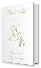 Souvenir of Confirmation White Padded Souvenir of Confirmation White Padded