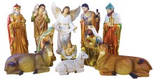 O Come All Ye Faithful Nativity Set (100cm)