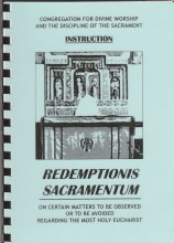 Redemptionis Sacramentum Redemptionis Sacramentum