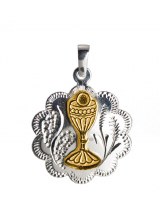 Flower First Holy Communion Pendant