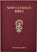 St Joseph New Catholic Bible Giant Type Red Hardco