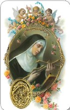 Additional picture of St Rita Prayer Prayer Card
