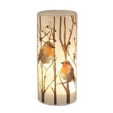 Christmas Robin Light Up Decoration 20 cm