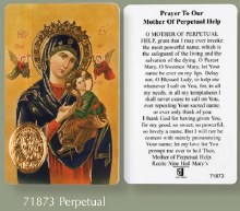 Prayer to Our Mother of Perpetual Help