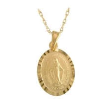 9ct Gold Miraculous Medal