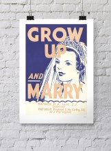 Grow Up and Marry Poster