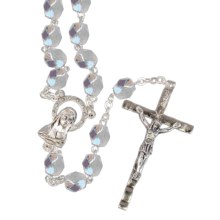 Crystal Glass Rosary Beads