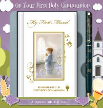 Boy First Holy Communion Gift Set