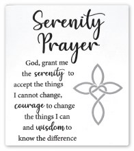 Serenity Prayer Plaque (14cm)