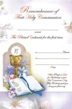 Communion Certificate (Symbolic)